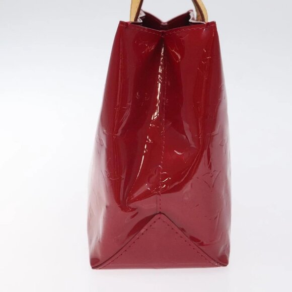 LOUIS VUITTON Monogram Vernis Reade PM Hand Bag Pomme D'amour - Picture 5 of 15